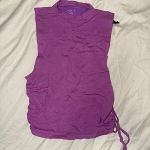 Out from Under Backless Cinched halter top